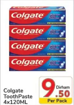 Day To Day Colgate Tooth Paste 4 x 120mL offer