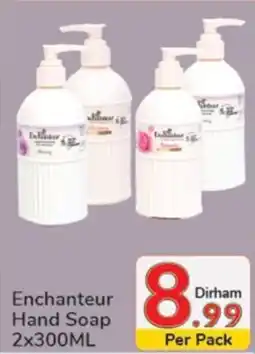 Day To Day Enchanteur Hand Soap 2 x 300mL offer