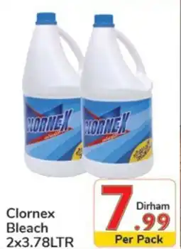 Day To Day Clornex Bleach 2x3.78LTR offer