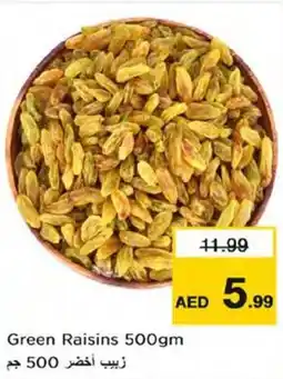 Nesto Green Raisins 500gm offer