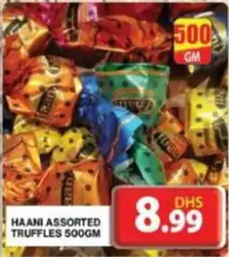 Grand Hyper Market HAANI ASSORTED TRUFFLES 500GM offer