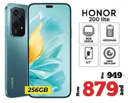 Kenz Hypermarket HONOR 200 lite offer