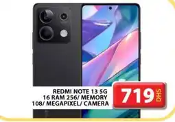 Grand Hyper Market REDMI NOTE 13 5G 16 RAM 256/ MEMORY 108/MEGAPIXEL/CAMERA offer
