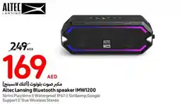 Carrefour Altec Lansing Bluetooth speaker IMW1200 offer