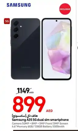 Carrefour Samsung A35 5G dual sim smartphone offer
