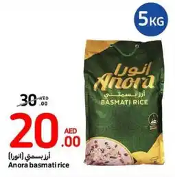 Carrefour Anora basmati rice offer