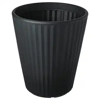Ikea BjÖrnbambu Plant pot, in/outdoor dark grey, 41 cm offer