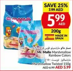 Viva Mr. Mallo Marshmallow Rainbow Colors 200g offer