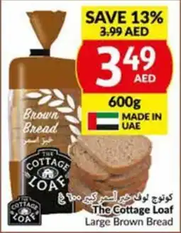 Viva The Cottage Loaf Large Brown Bread 600g offer