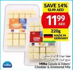 Viva Milba Gouda & Edam/ Cheddar & Emmental Mix 220g offer