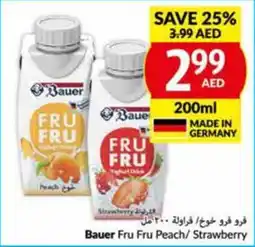 Viva Bauer Fru Fru Peach/Strawberry 200ml offer