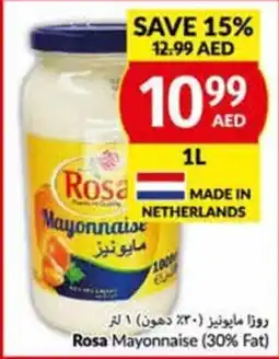Viva Rosa Mayonnaise (30% Fat) 1L offer
