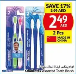 Viva Oradentex Assorted Tooth Brush 2 Pcs offer