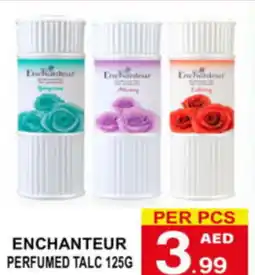 Friday Center ENCHANTEUR PERFUMED TALC 125G offer
