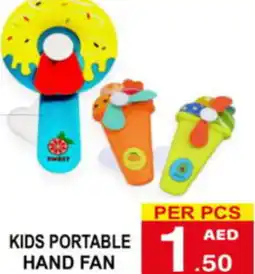 Friday Center KIDS PORTABLE HAND FAN offer