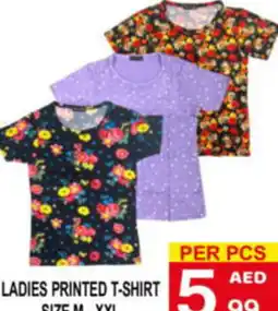 Friday Center LADIES PRINTED T-SHIRT SIZE M - XXL offer