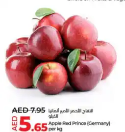 Lulu Hypermarket Apple Red Prince per kg offer