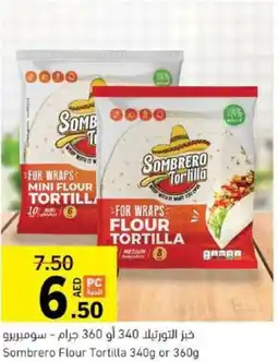 Sharjah Co-op Sombrero Flour Tortilla 340g or 360g offer