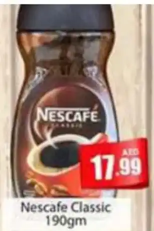 Amber Nescafe Classic 190gm offer