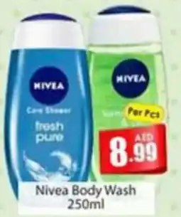Amber Nivea Body Wash 250ml offer