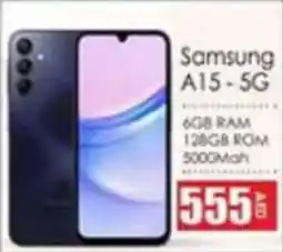 Amber Samsung A15-5G offer