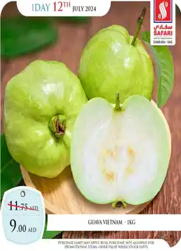 Safari Hypermarket GUAVA 1KG offer