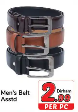 Day To Day Men's Belt Asstd offer