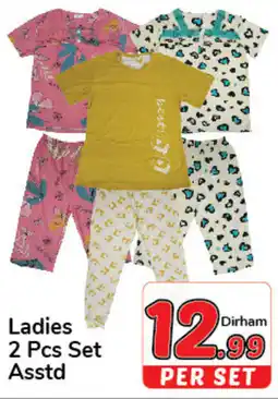 Day To Day Ladies 2 Pcs Set Asstd offer