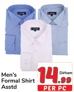 Day To Day Men's Formal Shirt Asstd offer