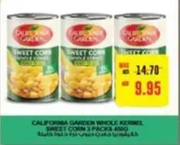 Megamart CALIFORNIA GARDEN WHOLE KERNEL SWEET CORN 3 PACKS offer