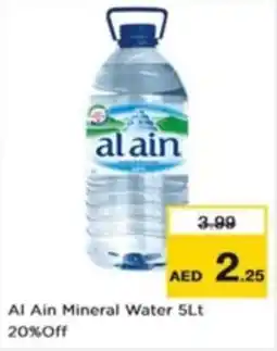 Nesto Al Ain Mineral Water 5Lt offer