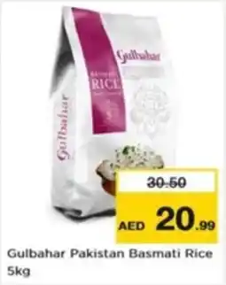 Nesto Gulbahar Pakistan Basmati Rice 5kg offer