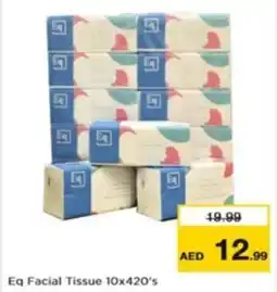 Nesto Eq Facial Tissue 10x420's offer