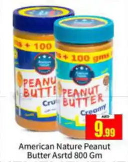 Bigmart American Nature Peanut Butter Asrtd 800 Gm offer
