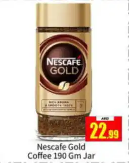 Bigmart Nescafe Gold Coffee 190 Gm Jar offer