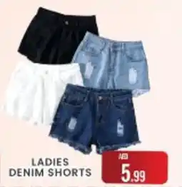 M Citymart LADIES DENIM SHORTS offer