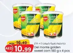 KM Trading Del monte golden Sweet corn 180 g x 4 pcs offer