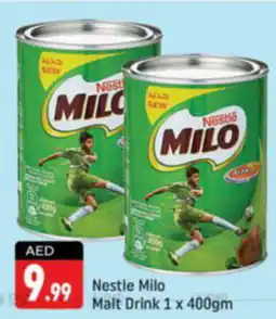 Shaklan Nestle Milo Malt Drink 1 x 400gm offer