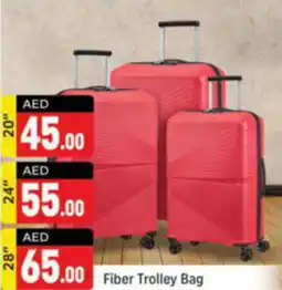Fiber Trolley Bag 20cm