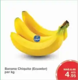 Choithrams Banana Chiquita per kg offer