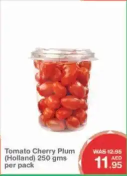 Choithrams Tomato Cherry Plum 250 gms per pack offer