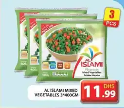 Grand Hyper Market AL ISLAMI MIXED VEGETABLES 3 400GM offer