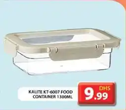 Grand Hyper Market KALITE KT 6007 FOOD CONTAINER 1300ML offer