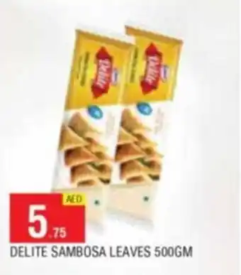 Al Madina DELITE SAMBOSA LEAVES 500GM offer