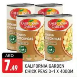 Shaklan CALIFORNIA GARDEN CHICK PEAS 3+1 X 400GM offer