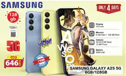 Grand Mall Sharjah SAMSUNG GALAXY A25 5G 6GB/128GB offer