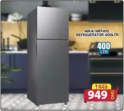Grand Mall Sharjah NIKAI NRF410 REFRIGERATOR 400LTR offer