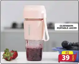 Grand Mall Sharjah OLSENMARK PORTABLE JUICER offer