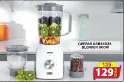 Grand Mall Sharjah GEEPAS GSB44034 BLENDER 600W offer