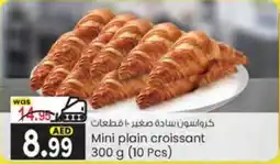 KM Trading Mini plain croissant 300g (10 pcs) offer
